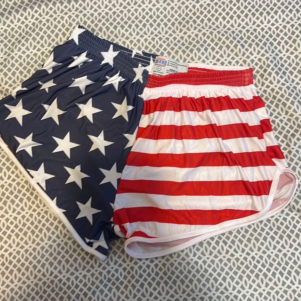 Womens American Flag shorts